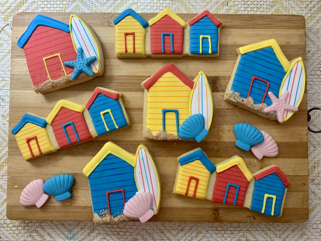 Muizenberg Huts Iced Cookies